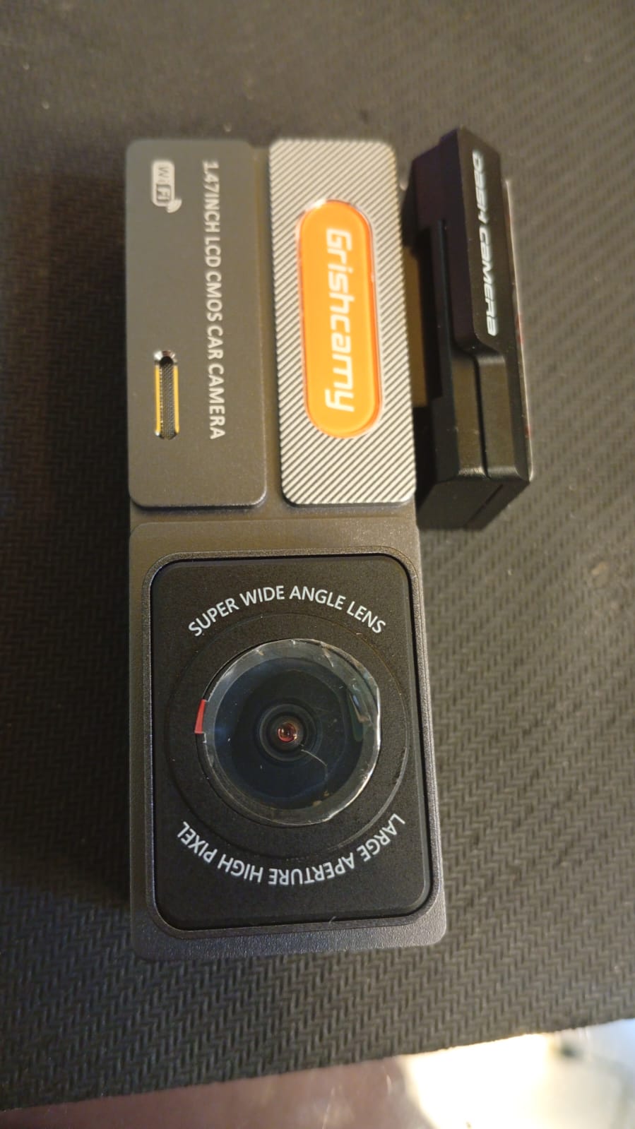 Dashcam, grabación en Bucle, Sensor G, WiFi 2K, Tarjeta SD 64GB.