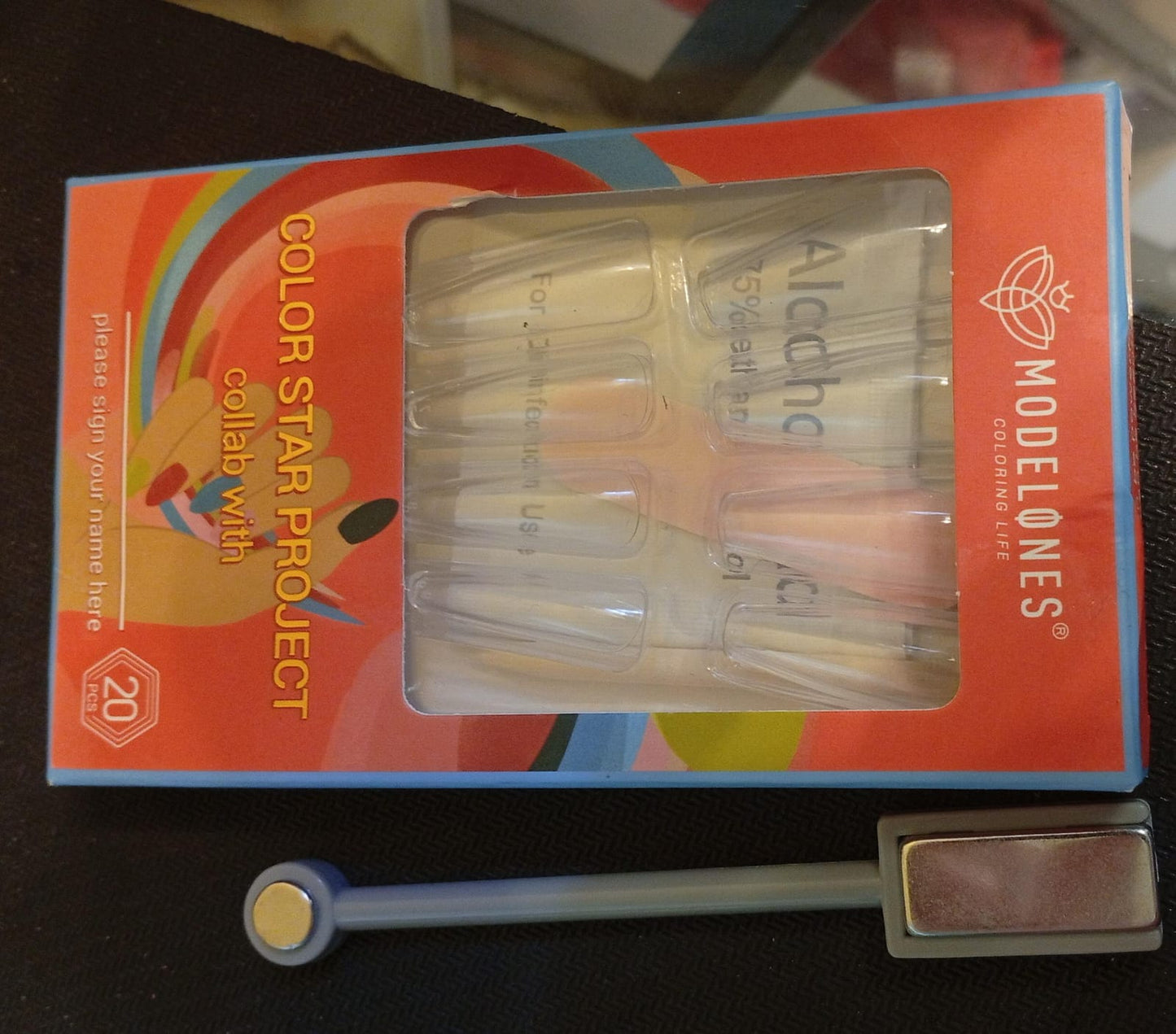 Modelones, Kit de 38 esmaltes de uñas en gel, Colores B-Glamorous.