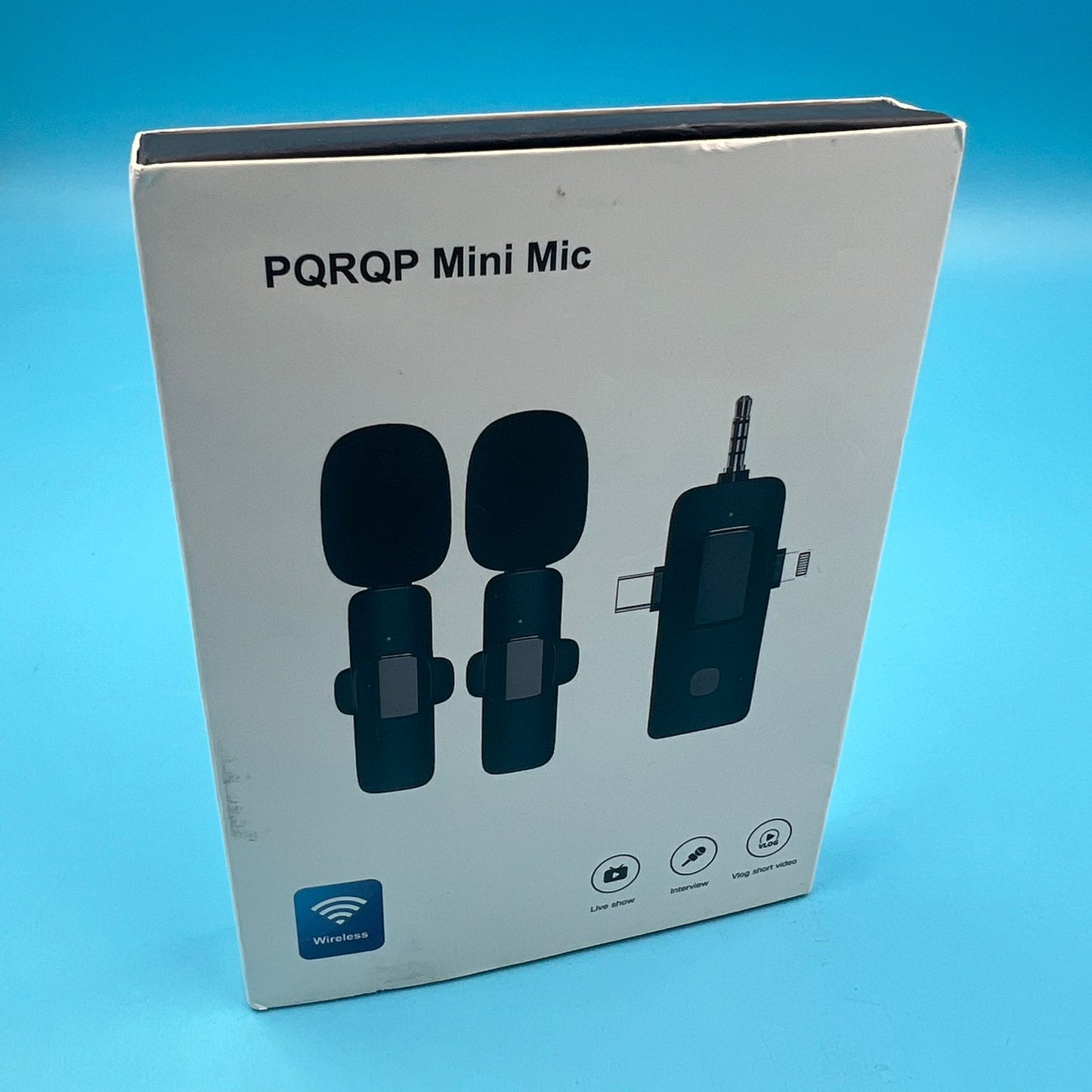 Micrófonos inalámbricos 3 en 1 para iPhone Android (USADO)