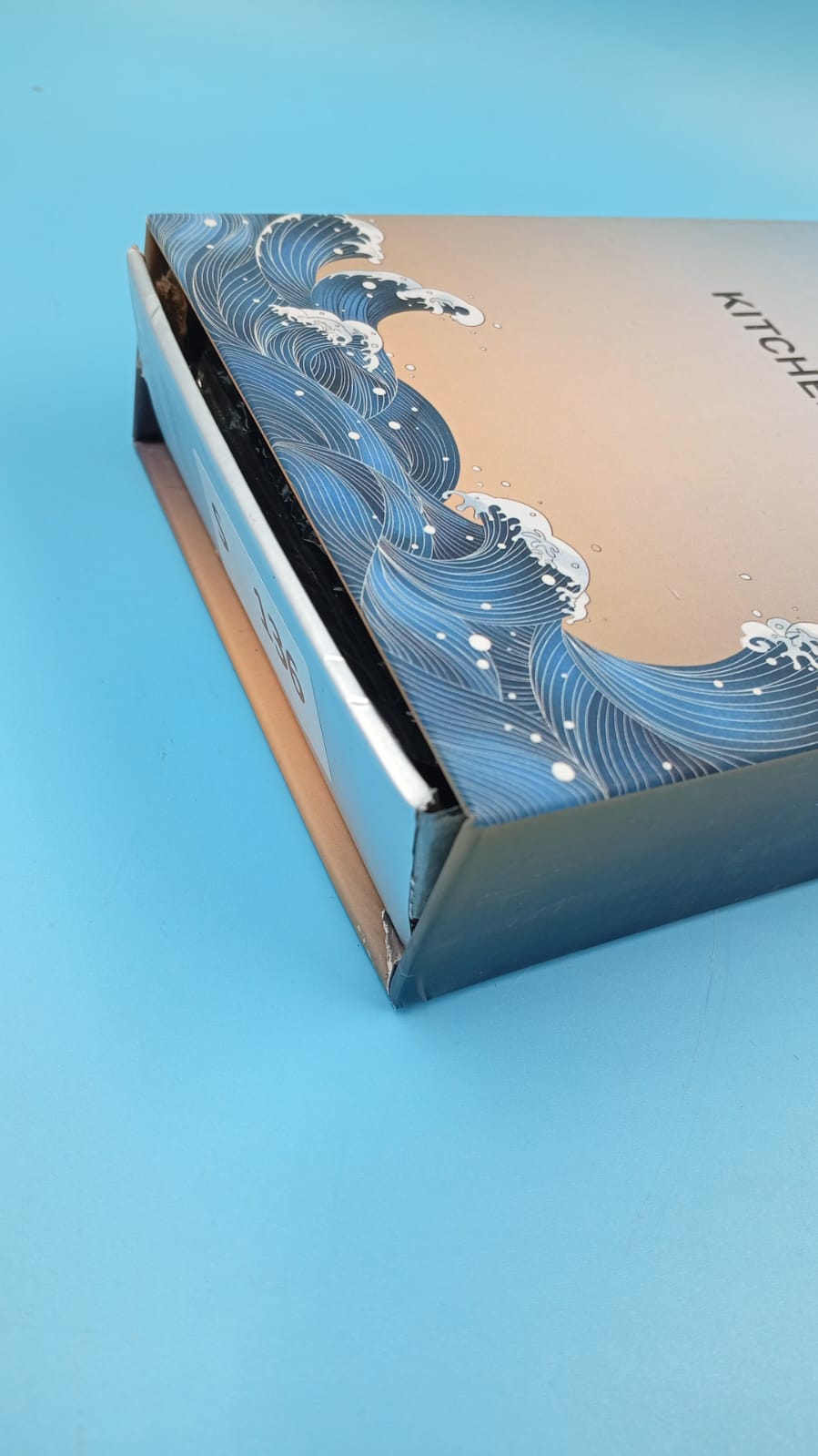 Cuchillo de carnicero japonés afilado, de 7", mango G10, profesional.