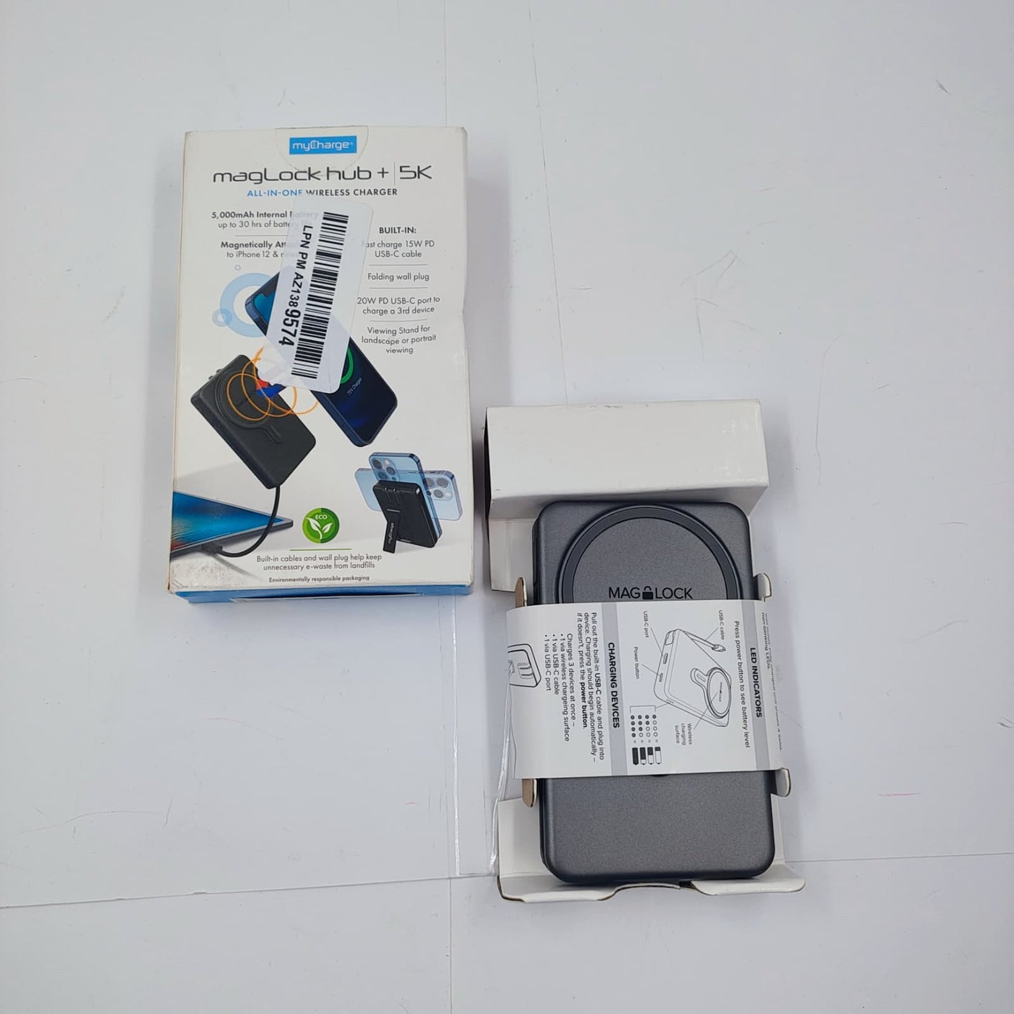 myCharge Cargador portátil all-in-one (Usado)