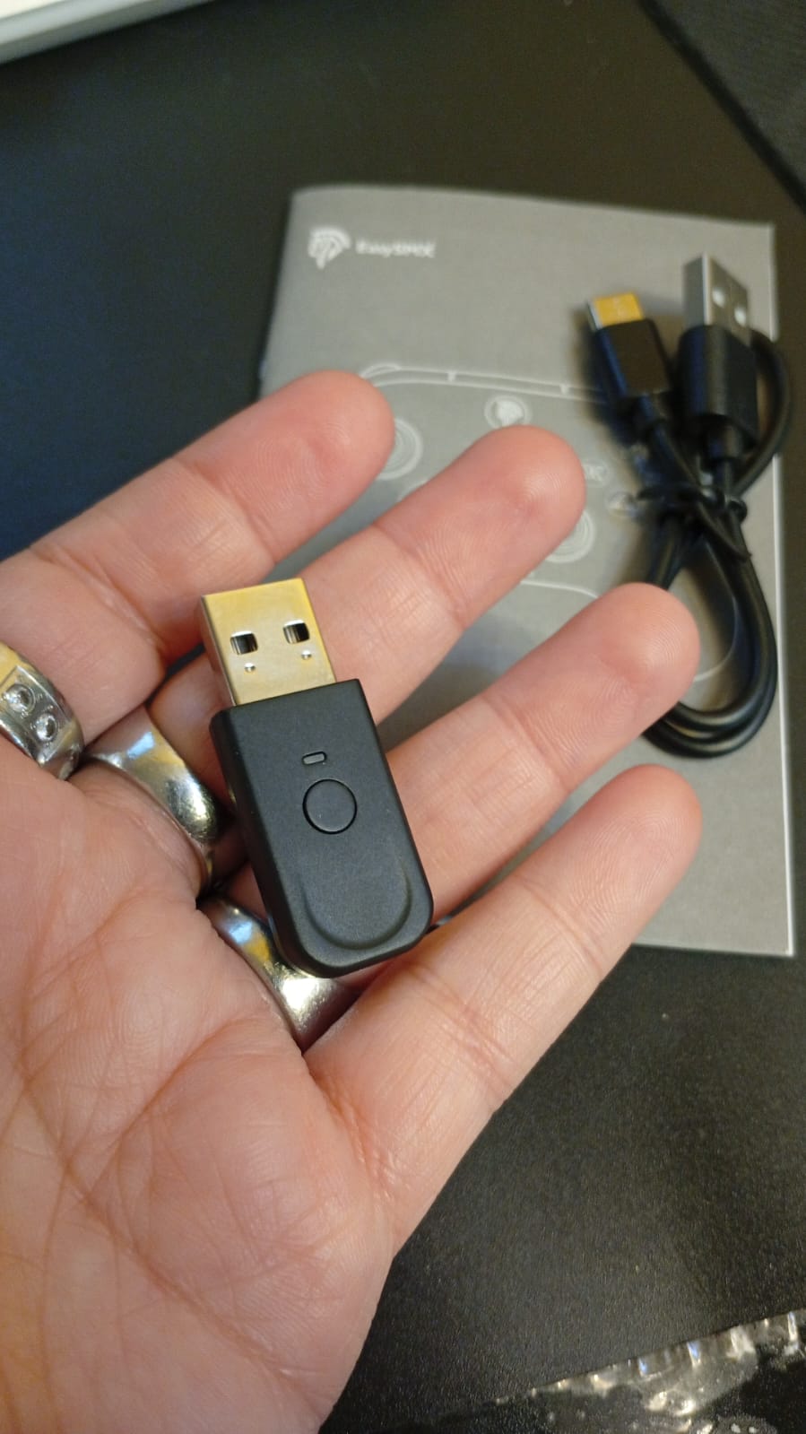 Controlador inalámbrico Bluetooth, para PC, iluminación RGB (USADO).