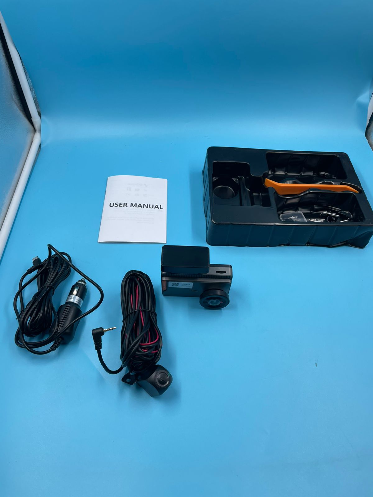 Cámara de salpicadero delantera y trasera,para coches.