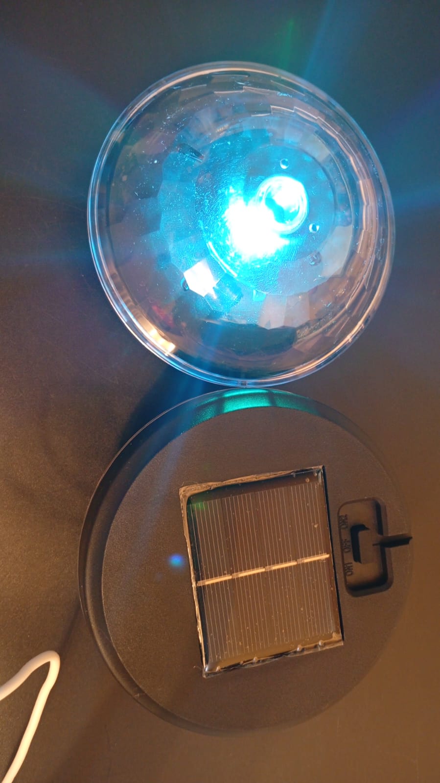 Paquete de 8 luces solares para camino de jardin, (USADAS).