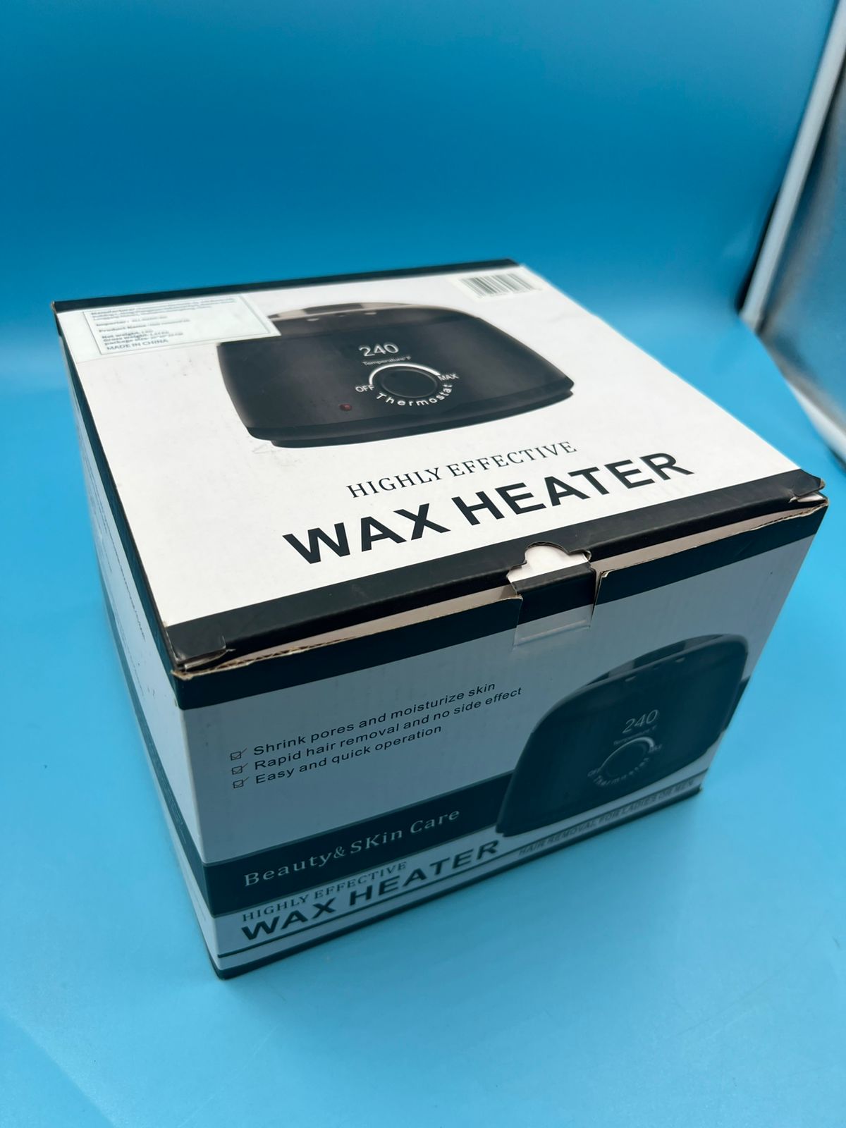 Kit de depilación para mujeres y hombres, 4 bolsas de cera