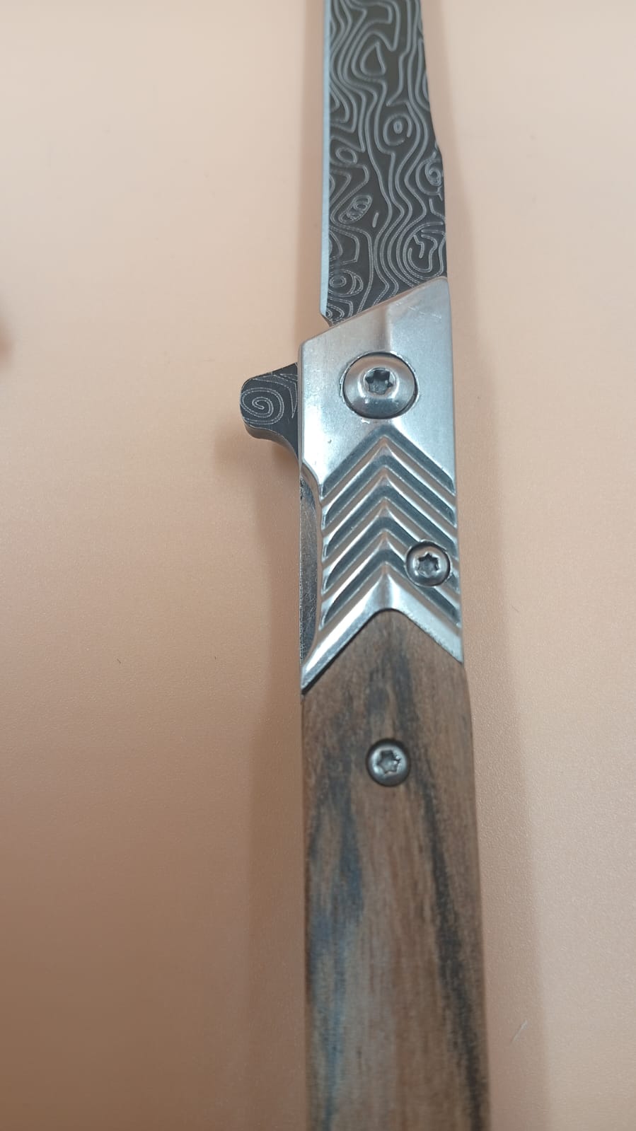 Navaja Tanto con hoja de acero inoxidable, Plegable.