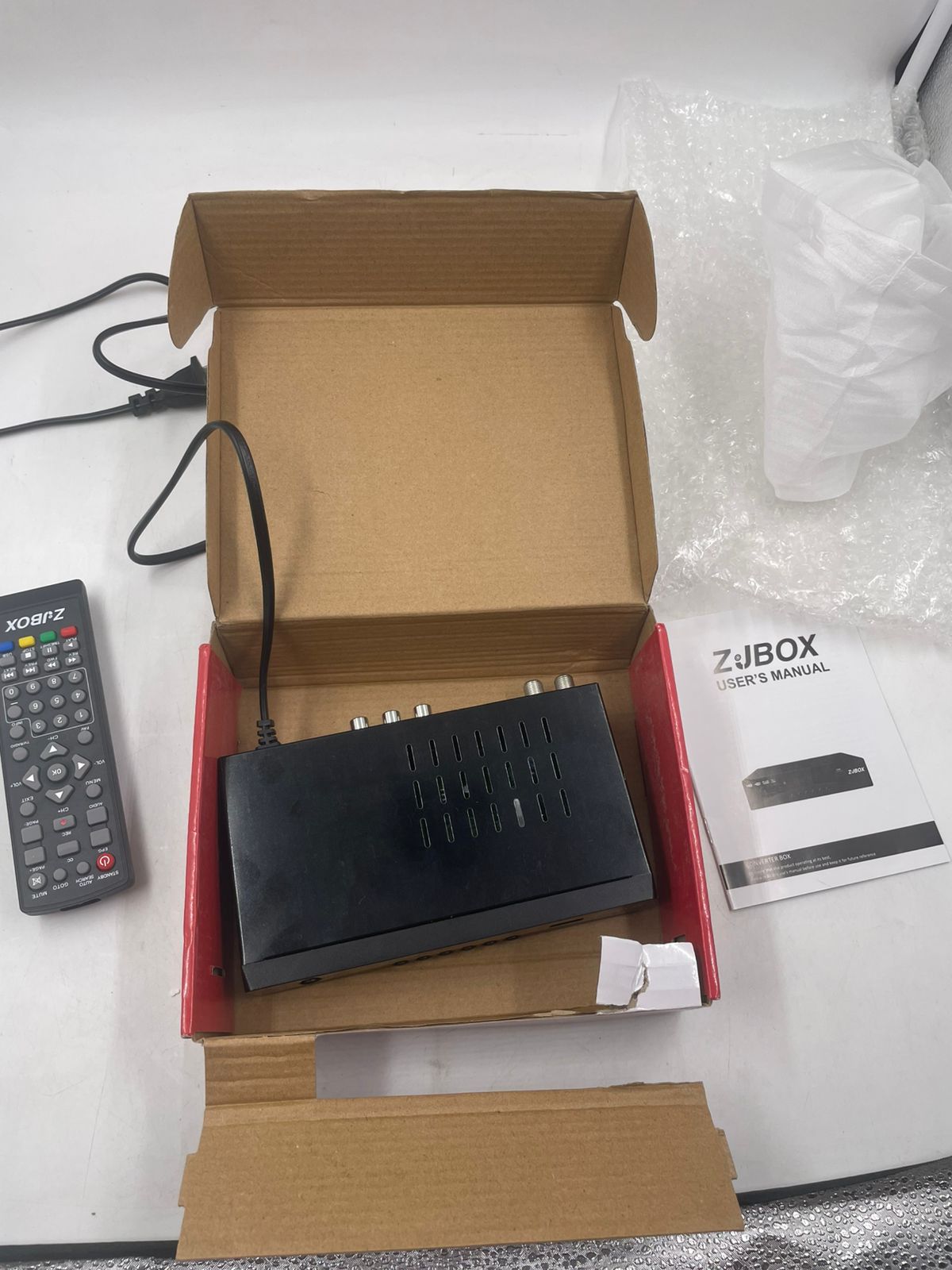 Caja convertidora de TV digital, Z JBOX.(USADO)