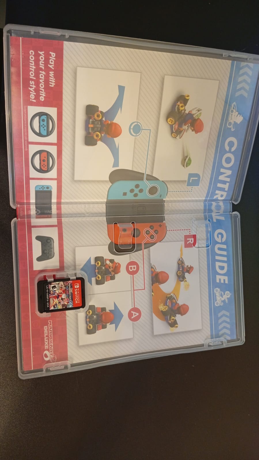 Mario Kart 8 Deluxe, Standard Edit, para Nintendo Switch, (USADO).