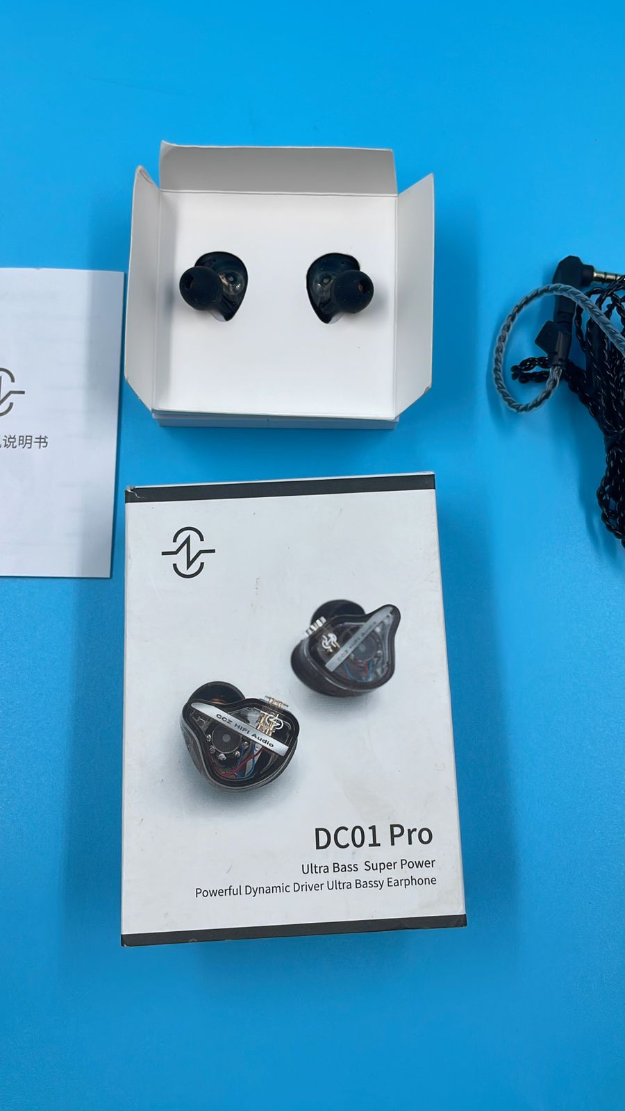 CCZ DC01 PRO - Monitor de oído, auriculares con cable.(USADOS)