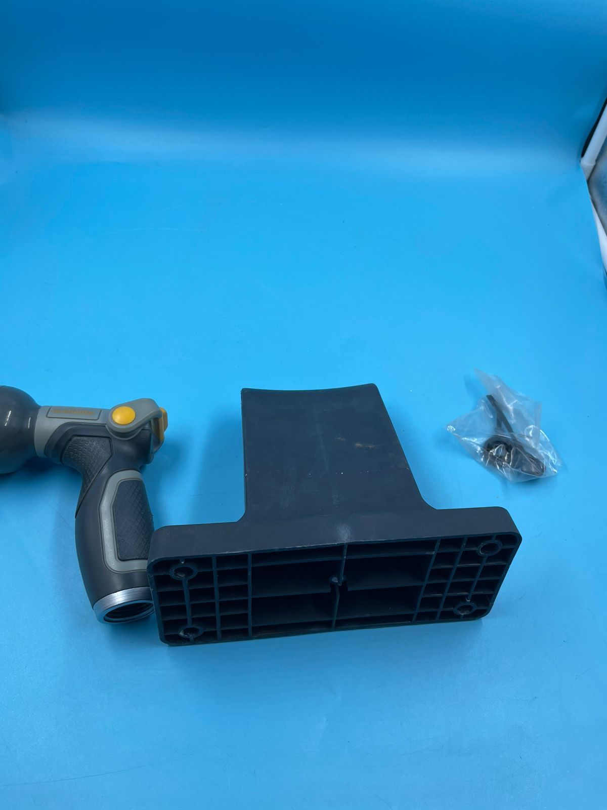 GLAHODEN Carrete de manguera de jardín retráctil de 5/8 pulg. x 100 pies.