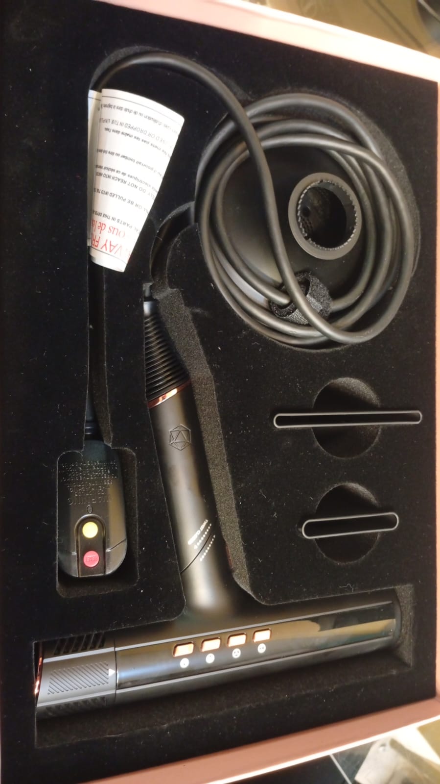 SRI DryQ, Secador de pelo para peluquería, ligero. (USADO).