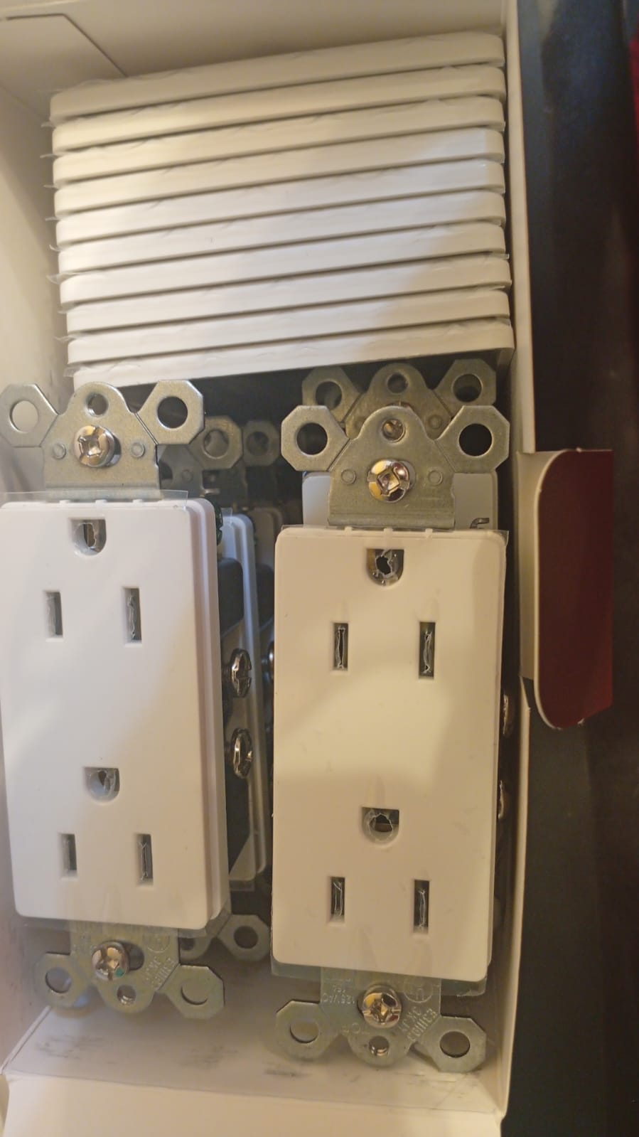 Tomacorrientes decorativas, 15A, uso residencial-comercial, 10PCS