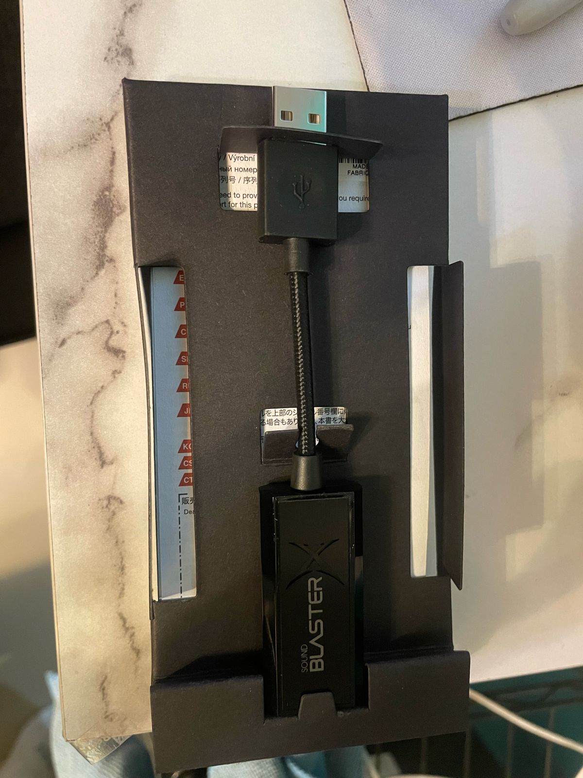 Tarjeta de sonido, Creative Sound BlasterX G1 7.1, Gaming USB.