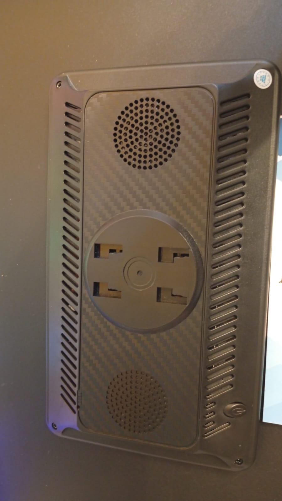 Estéreo portátil inalámbrico Carplay y Android Auto, 7", cam. Trasera.