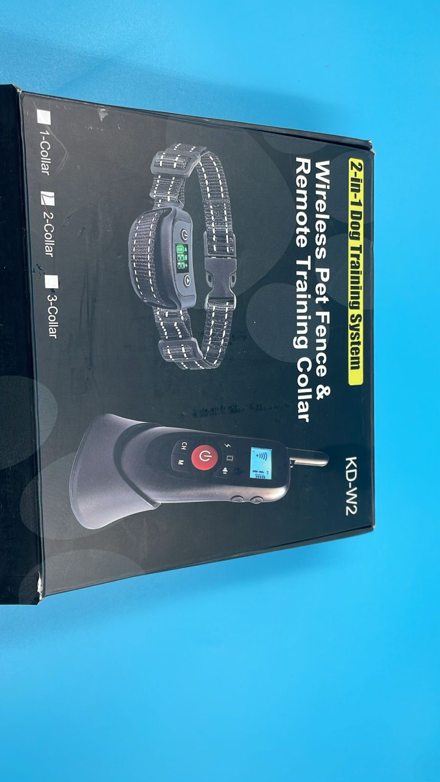 Collar eléctrico para valla para perros. (2 PACK)