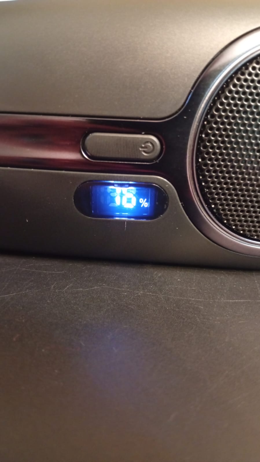 Ventilador de cuello portátil, sin aspas, 4 velocidades, recargable.