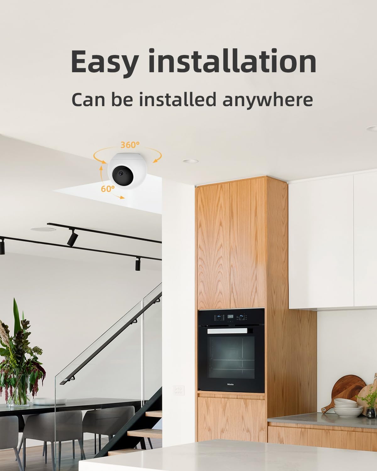 Cámara de seguridad Noorio T110, conversación de 2 vías. (USADO)