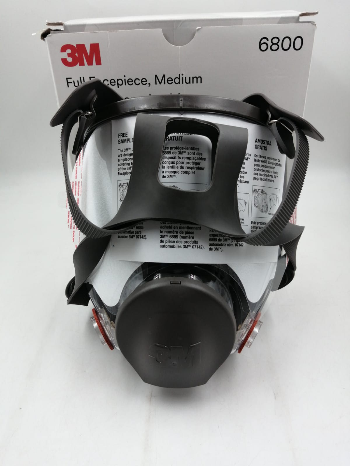 3M, Respirador reutilizable Full Facepiece, protección respiratoria. M