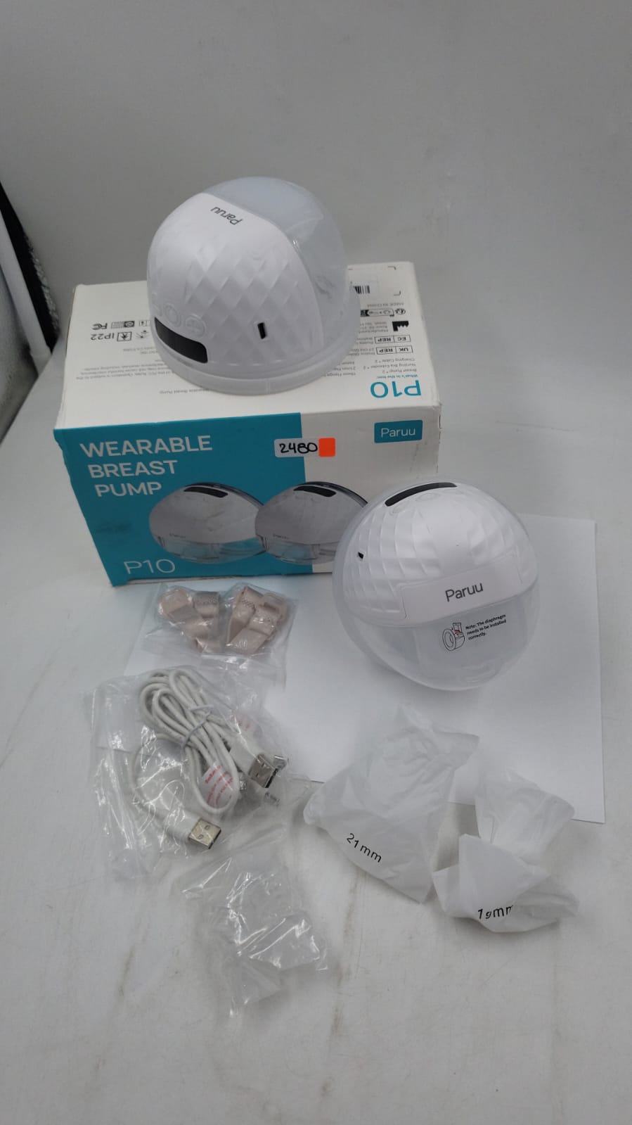 Extractor De Leche Eléctrico Portátil. PARUU P10 USADO