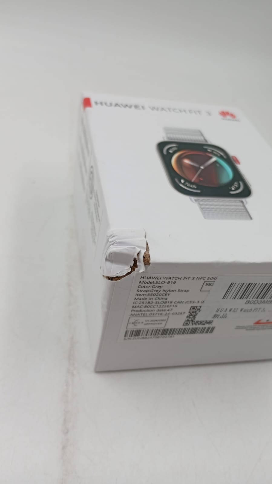 Smartwatch, HUAWEI Fit 3, 1.82", Compatible con iOS y Android.