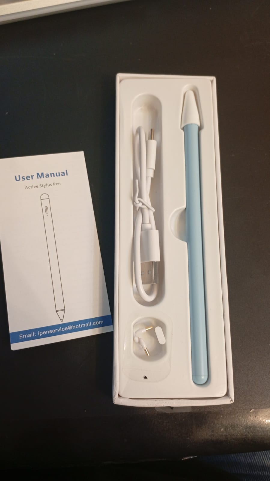 Lapiz óptico, stylus pen, compatible con pantallas táctiles.