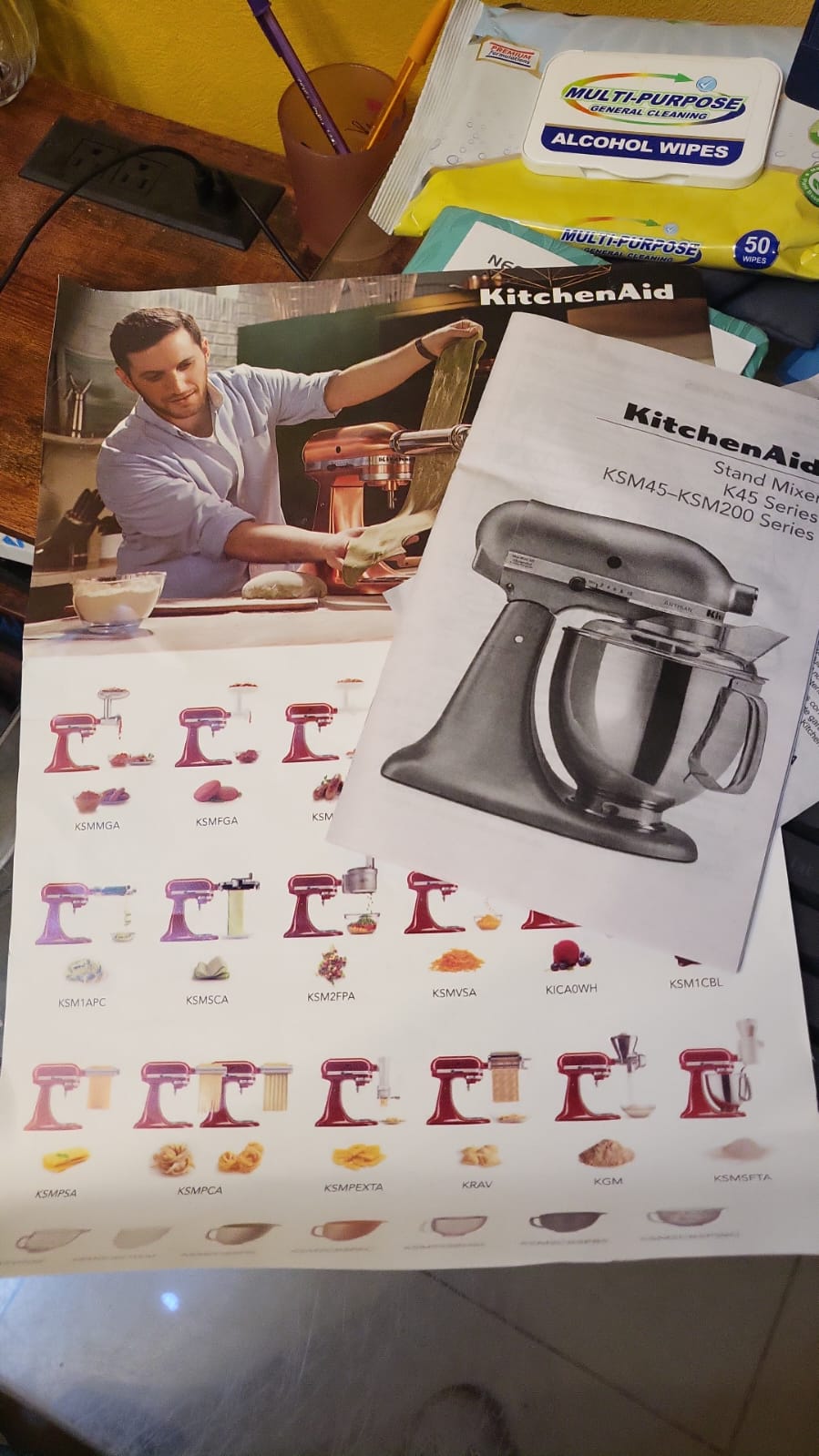 Batidora KitchenAid KSM150PSMH Mixers detalle en pintura