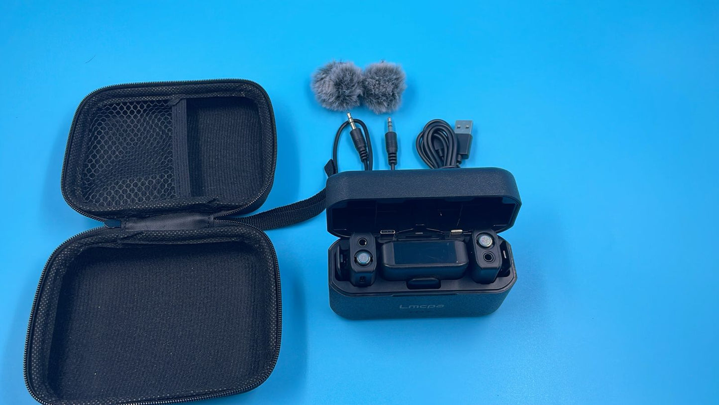 Micrófono inalámbrico con cancelación de ruido.(USADOS)