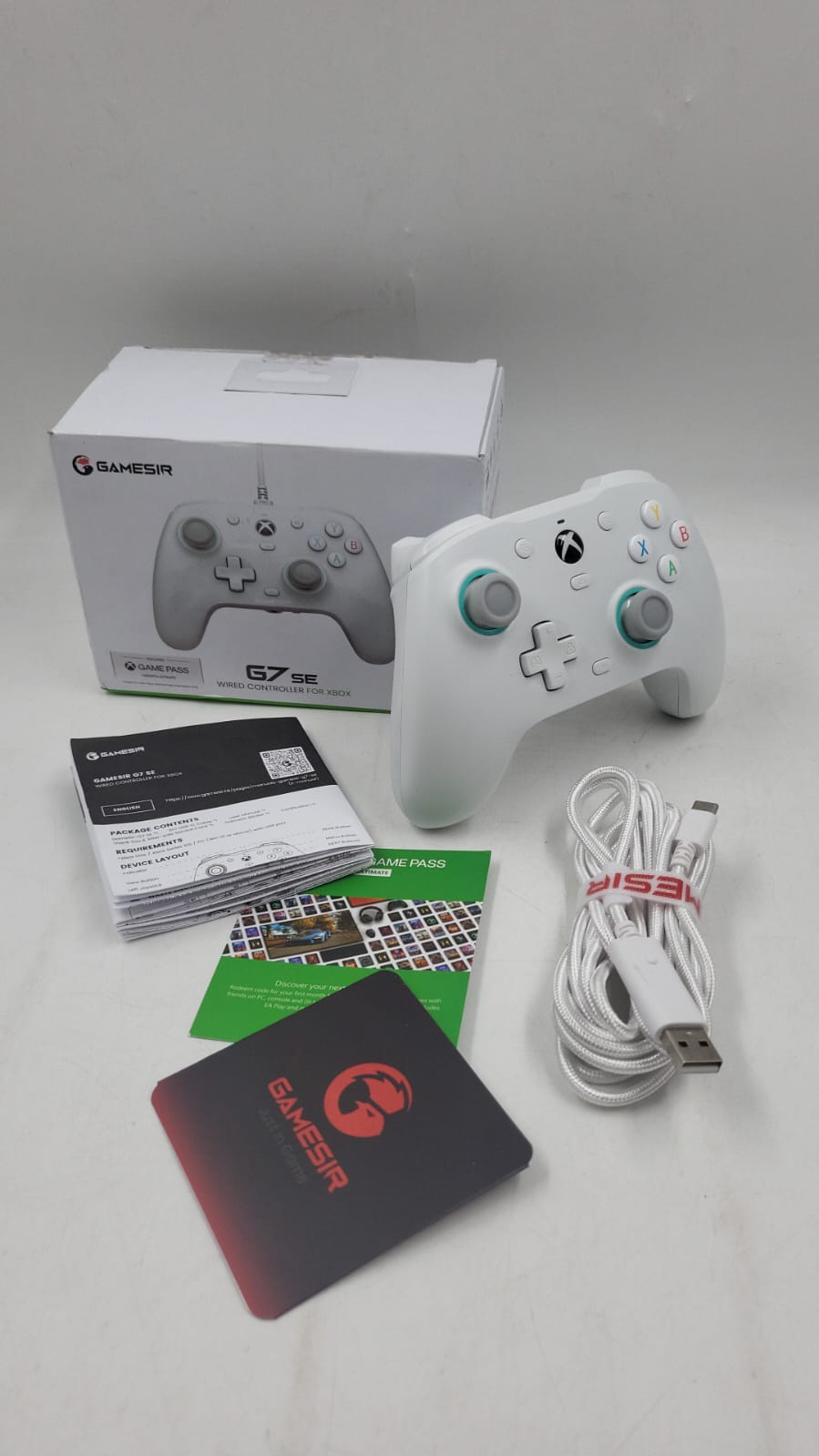 Mando con cable GameSir G7 SE para Xbox Series X|S, Xbox One y Windows 10/11.