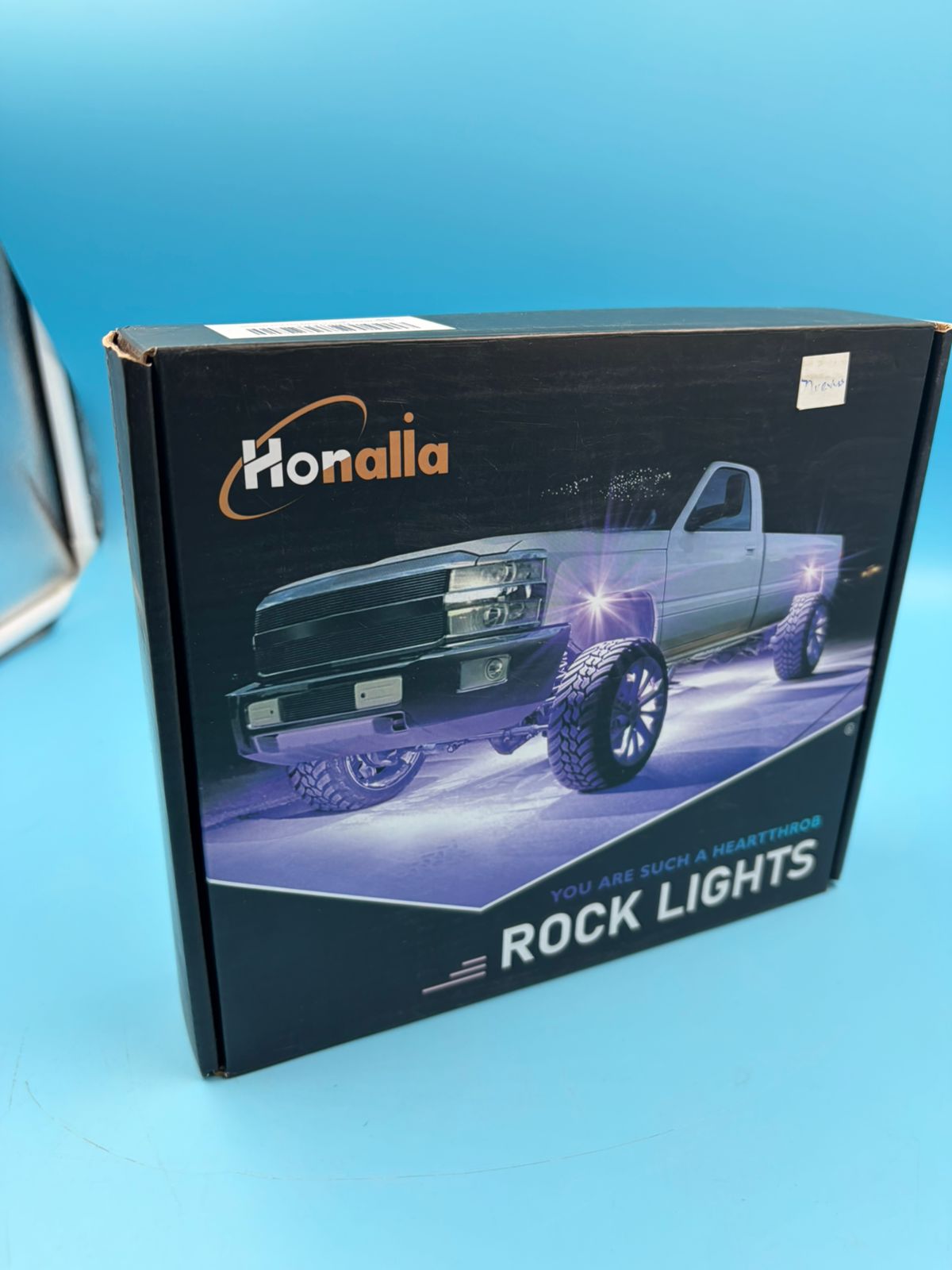 Honalia - Luces LED de roca 6 cápsulas RGB neón