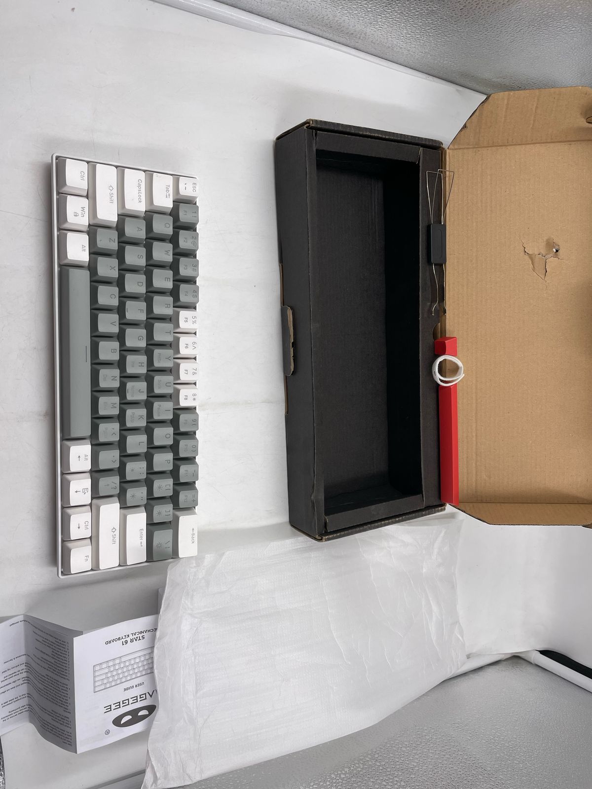 MageGee Teclado mecánico 60%, teclado para juegos.