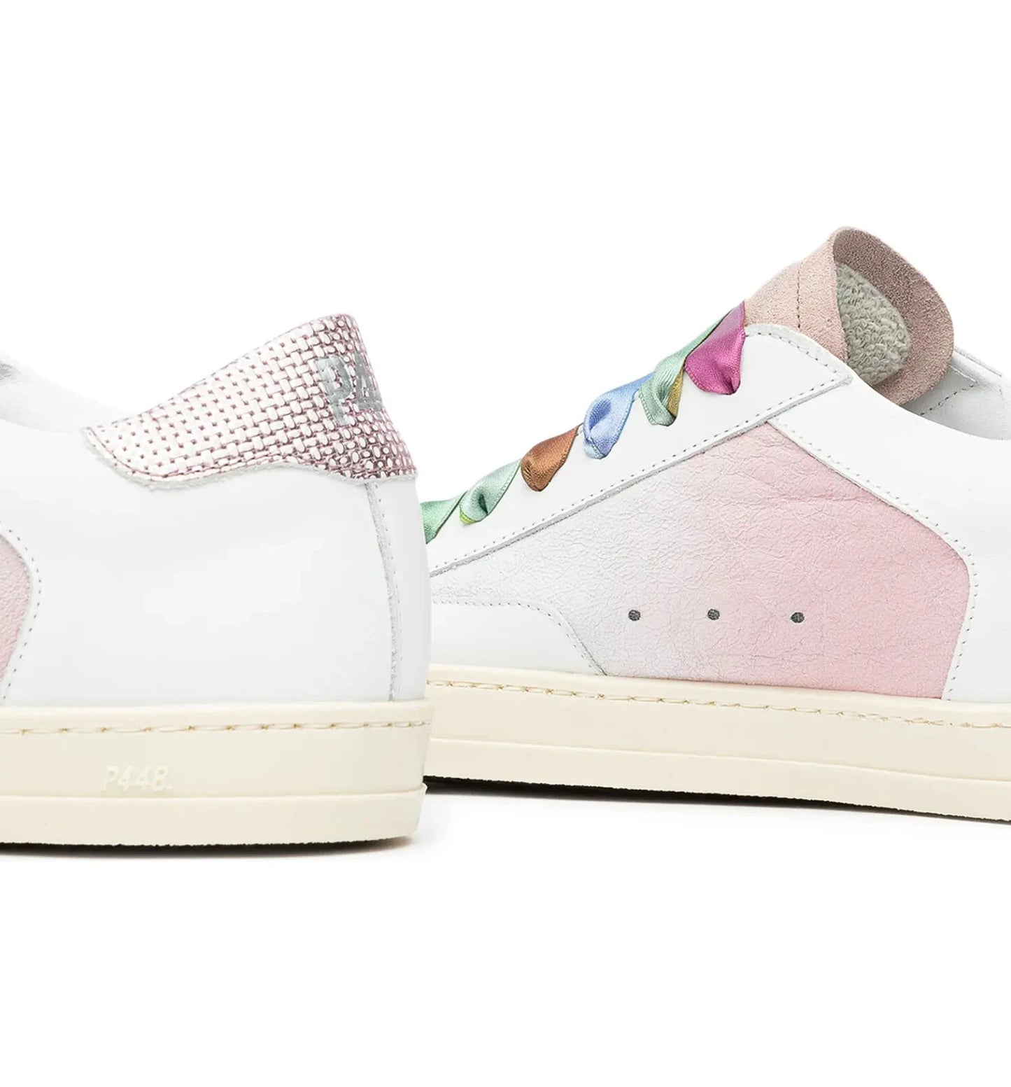 Tennis P4448, John White/Pink PRISMA, Talla 41 (EUR)