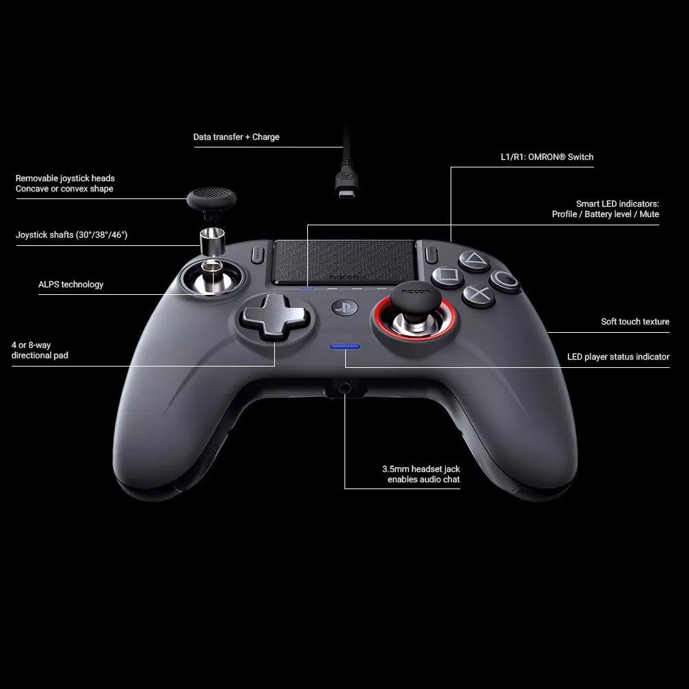 Controlador Nacon Esports Revolution Unlimited Pro V3.