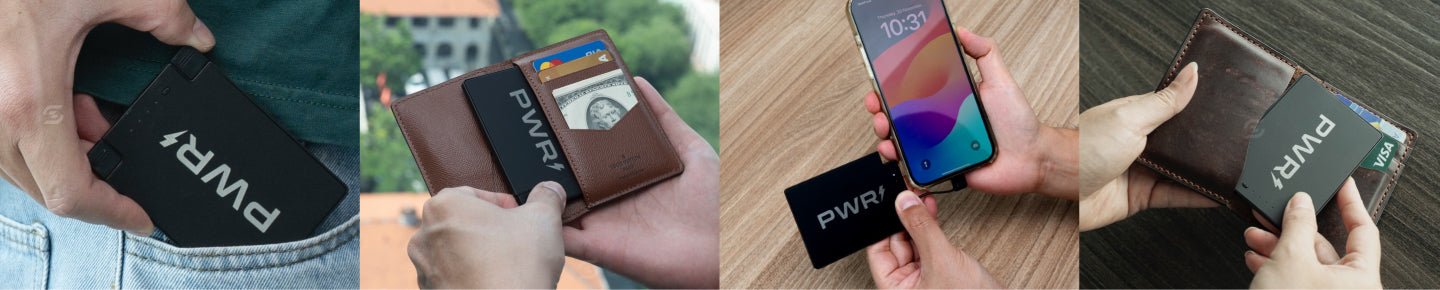 Cargador portatil ultrafino para apple/android