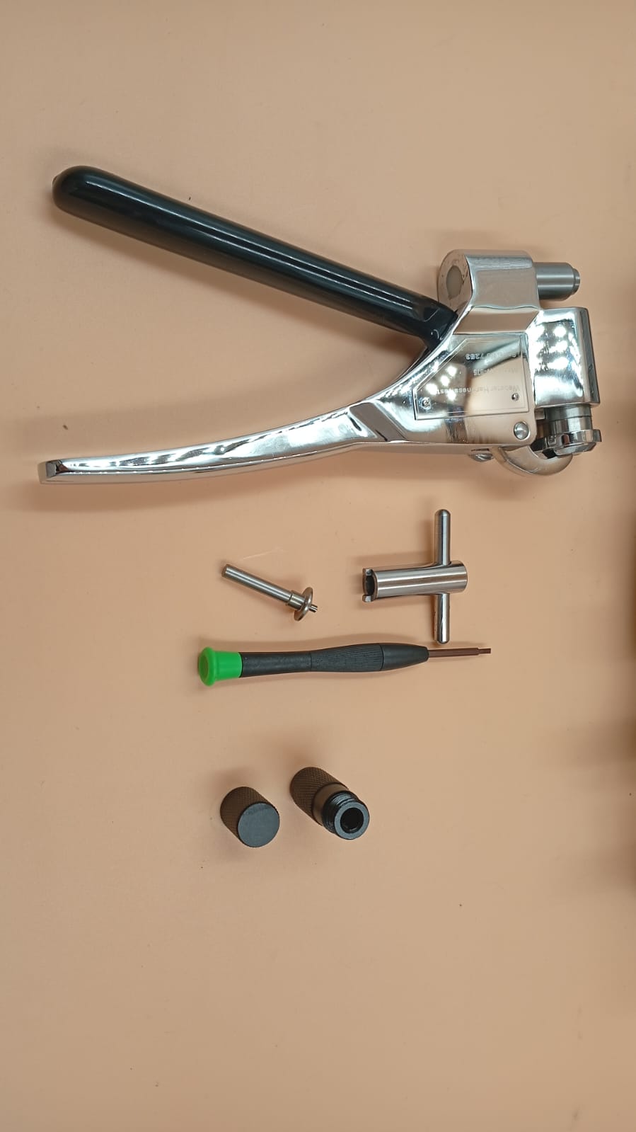 Durómetro Webster W-B75 para metales y aluminio. (USADO).