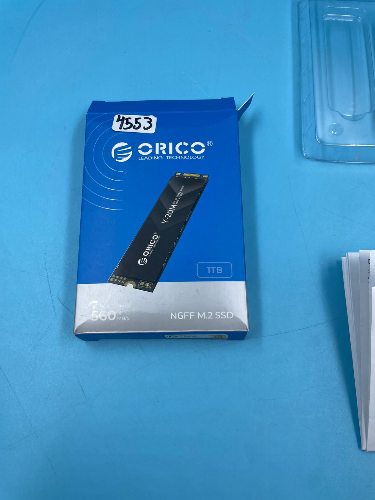 ORICO M.2 2280 SATA SSD, 1 TB.