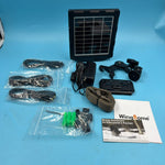 Panel Solar WingHome WH100 Para Cámara Caza 6V 12V IP66