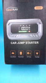 Arrancador con compresor de aire, Yaberauto YA90, todo gas/12 L diesel.