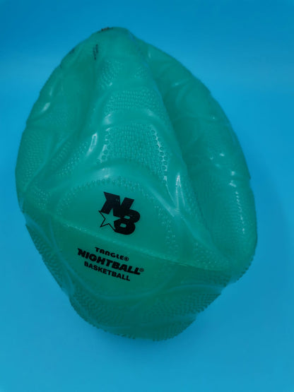 Balón Inflable Tangle Nightball Basketball LEDs verde Size 5