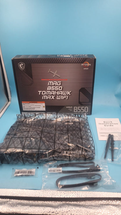 MSI MAG B550 Tomahawk MAX WiFi AM4 DDR4 PCIe 4.0 ATX