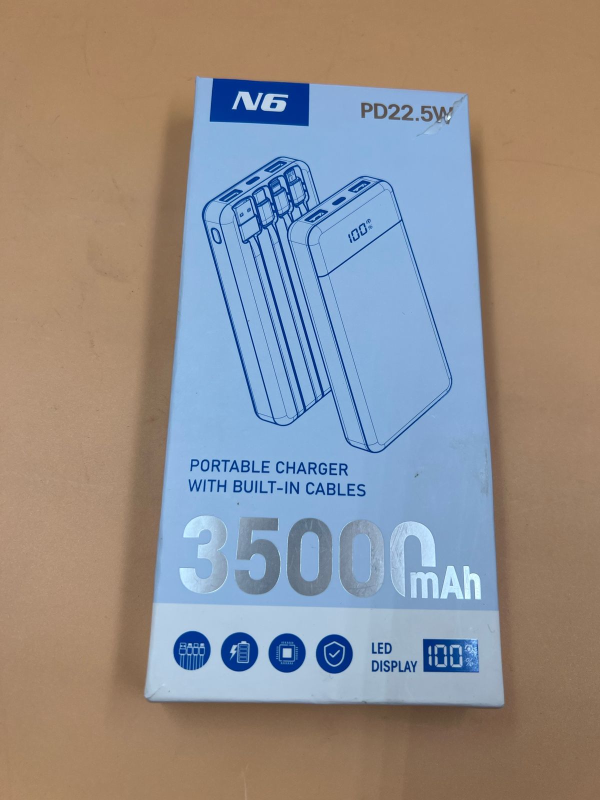 Cargador portátil SABANI de 35 000 mAh (USADO)