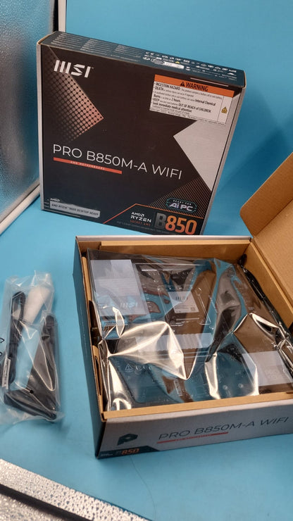 Tarjeta Madre MSI B850M-A WiFi AM5 DDR5 PCIe 5.0 Ryzen