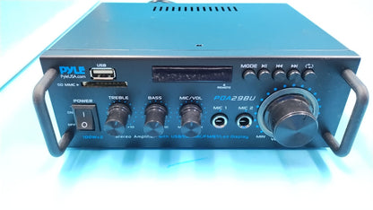 Amplificador de potencia estéreo inalámbrico Bluetooth PYLE