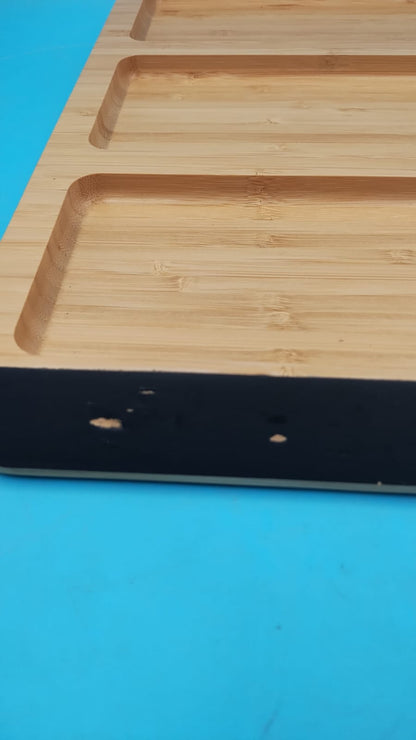 Tabla Charcuteria Keechee Con Pizarra Y Tenedores con DETALLE