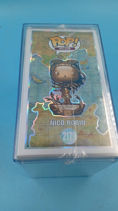Funko Pop Nico Robin #2179, Edición bronce exclusiva, One Piece.