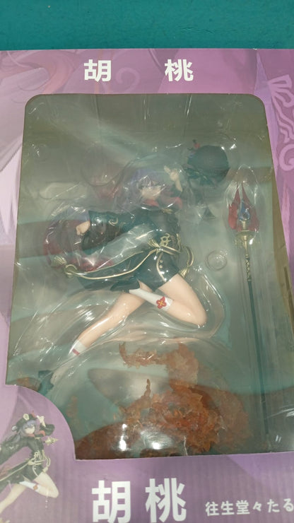 Figura de GI Hu Tao 1/7, Modelo de Anime de PVC de 11 Pulgadas.