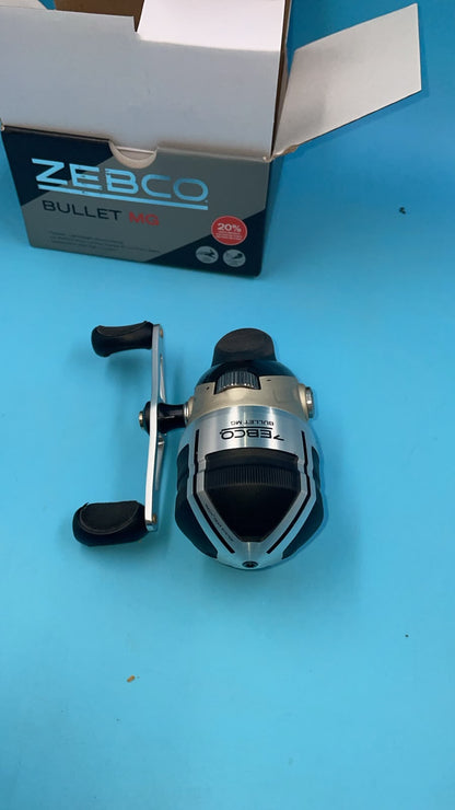 Carrete Pesca Zebco Bullet MG Spincast 30 Magnesio Ultraligero
