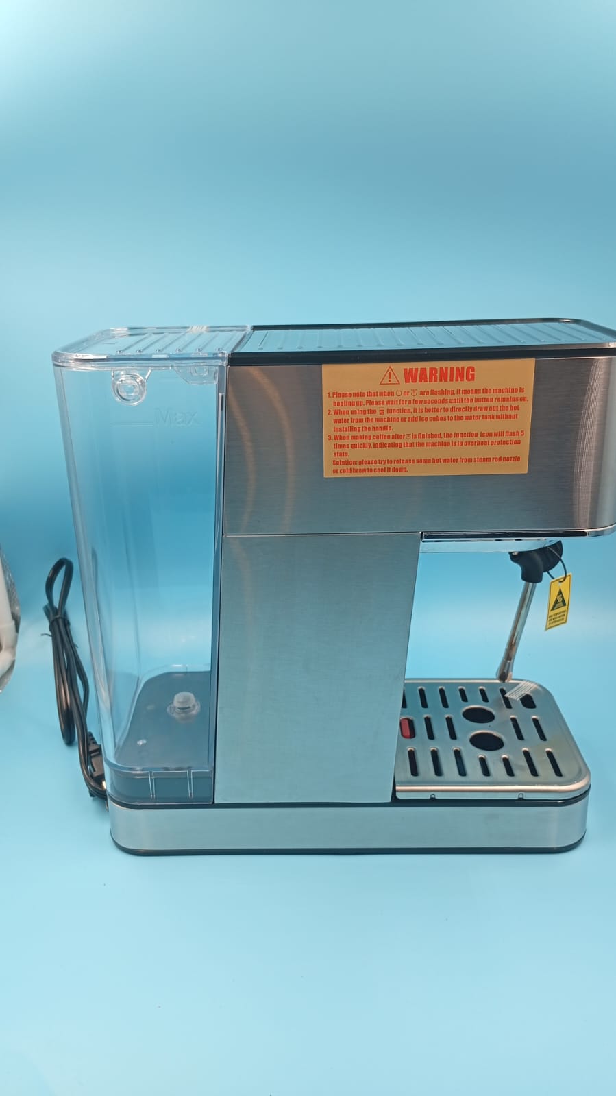 Máquina De Café Expreso, Profesional, Vaporizador De Leche, (USADA)