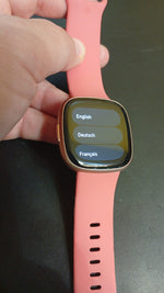 Smartwatch de Fitness, Fitbit Versa 4, con GPS integrado (CAJA BIERTA)