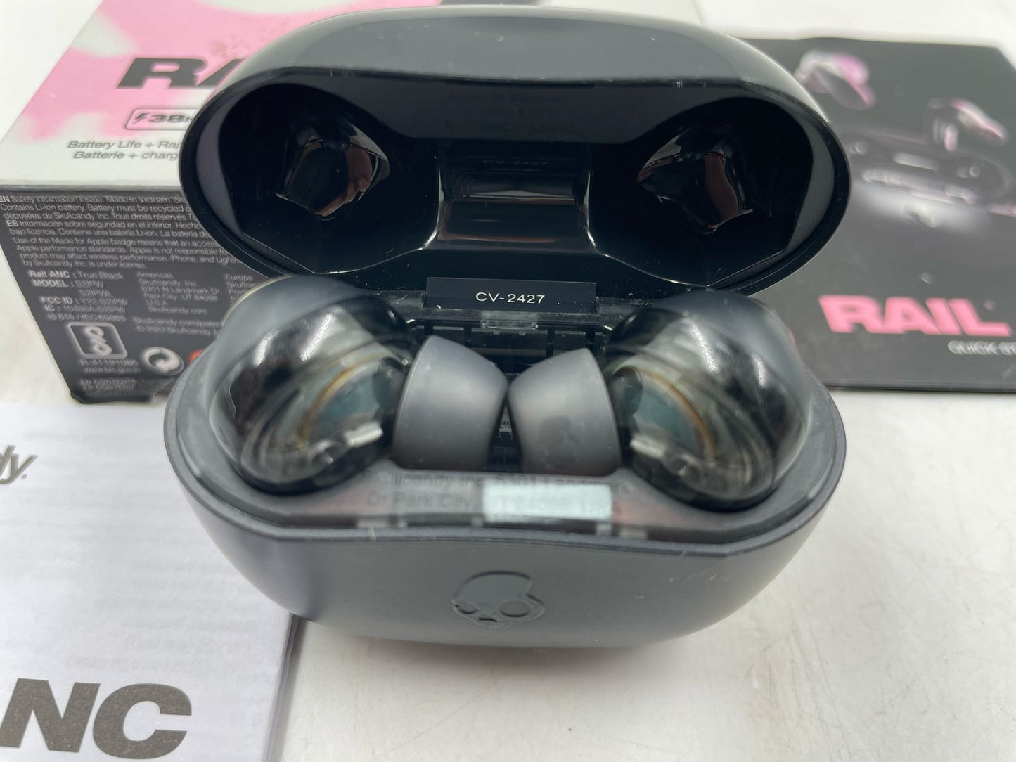 Skullcandy Rail ANC Auriculares In-Ear Inalámbricos.(USADOS)