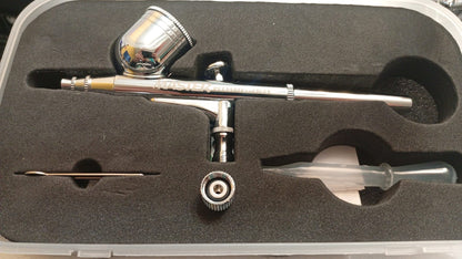 Aerógrafo Master Airbrush Kit 3 Pistolas Compresor y Pintura